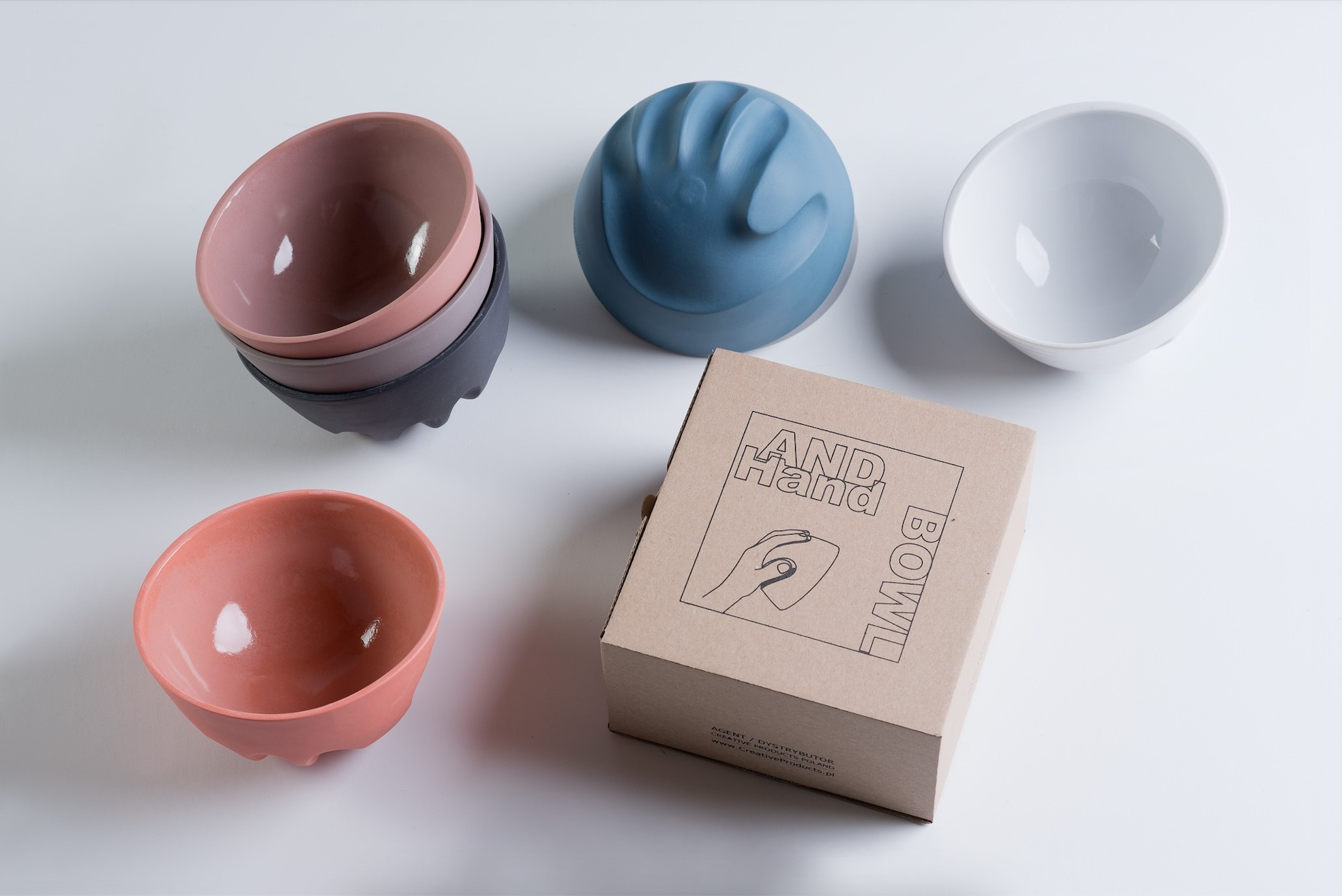 Bols Modus Design avec forme de la main